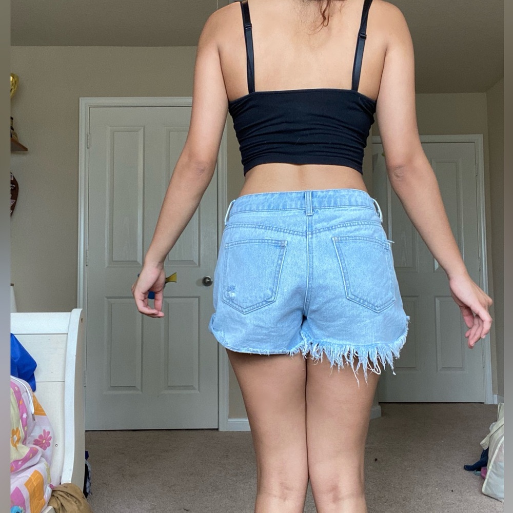 forever 21 ripped concert shorts size 28 - Picture 5 of 7